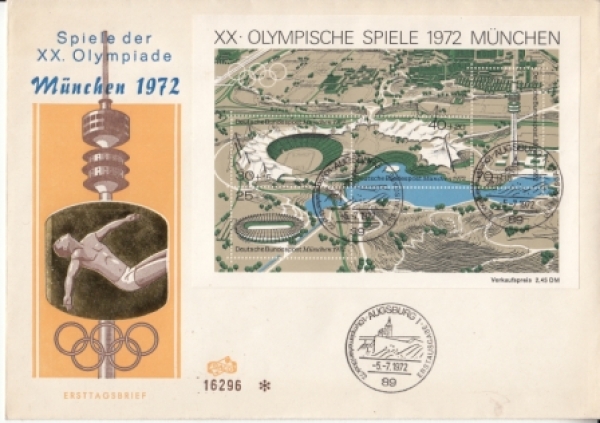 D FDC 0723 / 0726 (BL 7) ● - 1972